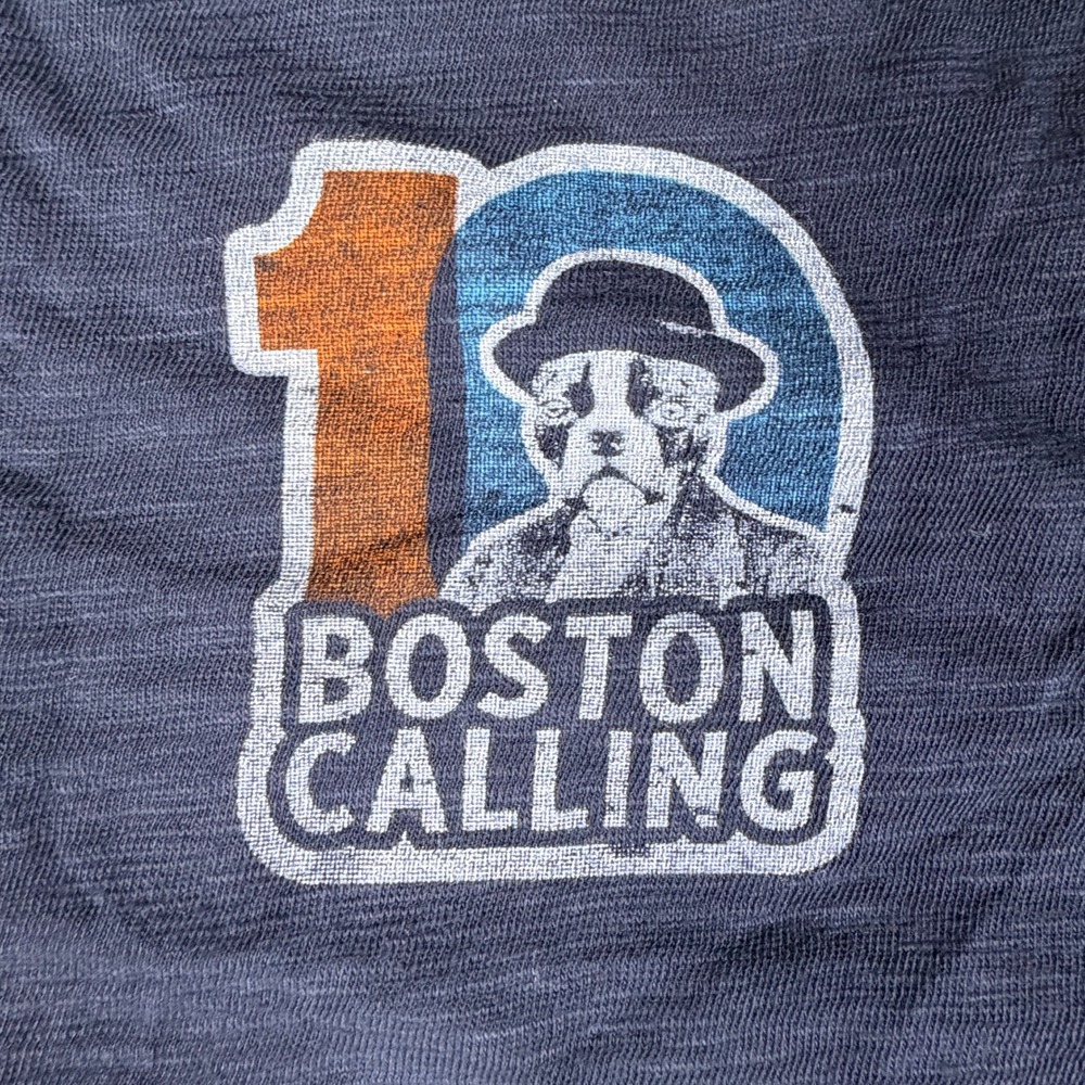 47 Brand Boston Calling 2019 Music Festival T-Shirt Mens Small Navy Blue NWT - Picture 4 of 7